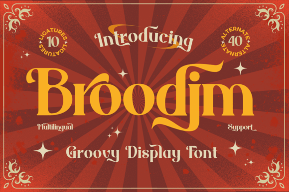 Broodim: A Bold, Warm Display Font That Earns Its Space