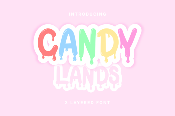 Candy Lands: A Friendly Display Font for Editorial Charm