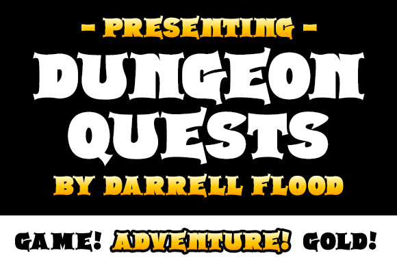 Dungeon Quests: A Fantasy Serif Font for Handmade Magic