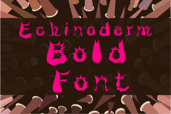 Echinoderm Bold: A Playful Display Font for Digital Brands