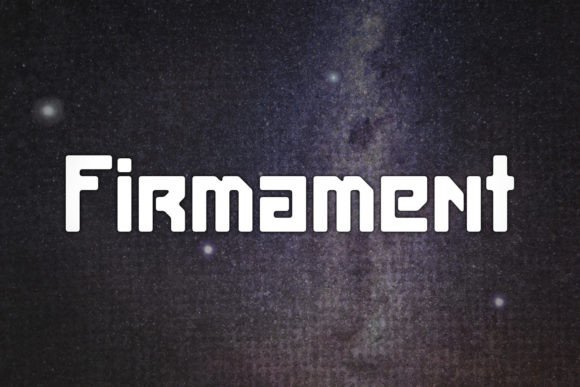 Firmament: A Retro-Futuristic Display Font for Digital Identity