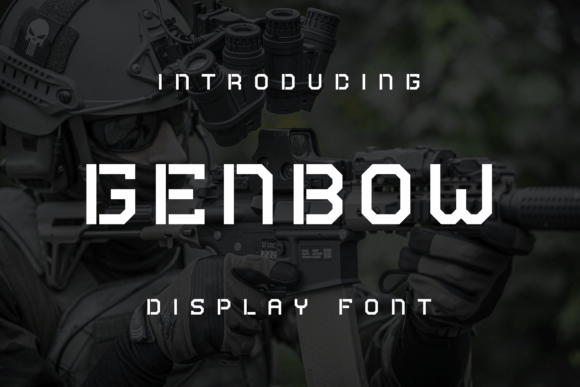 Genbow: A Standout Display Font for Digital Branding