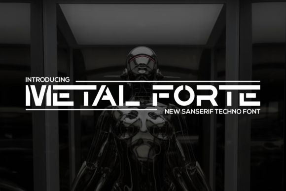 Metalforte: A Bold, Unapologetic Display Font