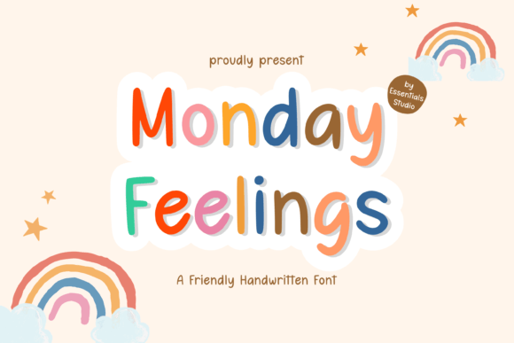 Monday Feelings: A Warm, Friendly Handwritten Font for Digital Brands