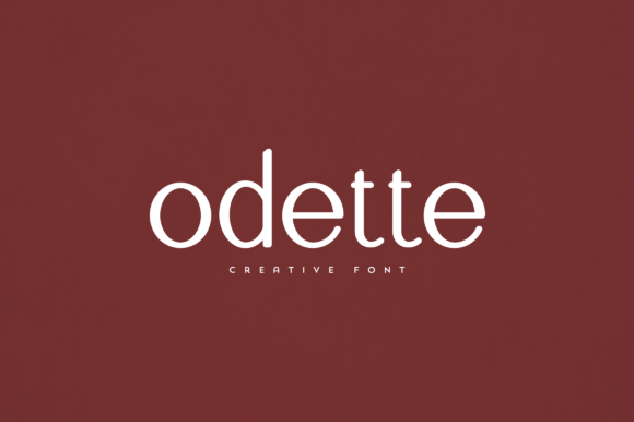 Odette: A Display Font That Elevates Campaign Headlines