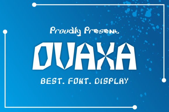 Ovaxa: A Bold, Authentic Display Font for Editorial Design