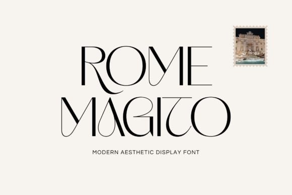 Rome Magito: A Serif Font That Elevates Your Brand Instantly