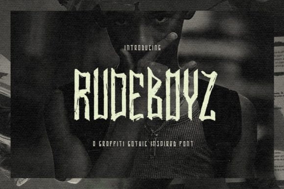 Rudeboyz: A Bold Display Font That Elevates Your Brand