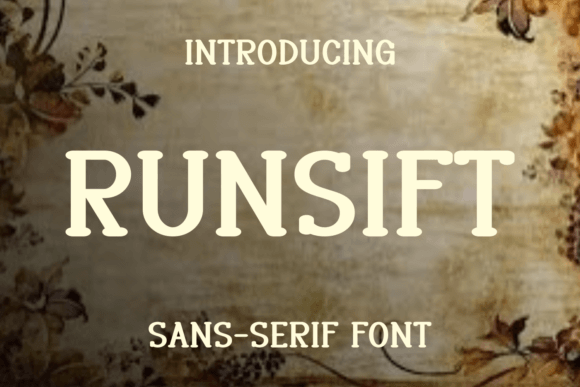 Runsift: A Display Font That Breathes Quiet Confidence