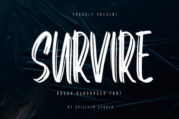 Survire: A Display Font That Makes Your Brand Feel Confident