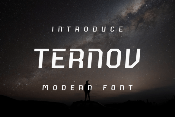 Ternov: A Display Font That Brings Personality to Real Branding Work