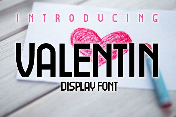 Valentin: A Bold Display Typeface for Real Branding Work